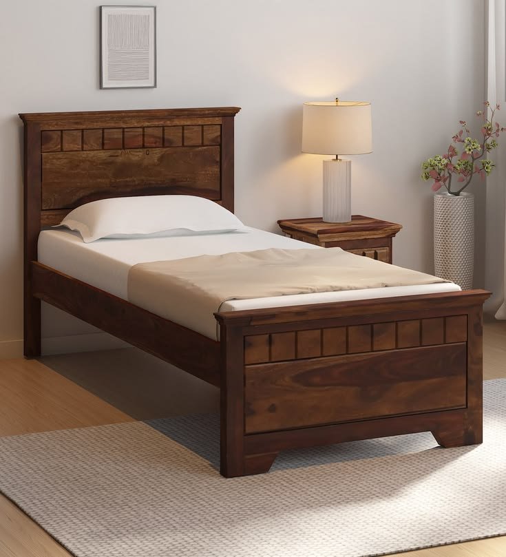 Vintage Teakwood single bed